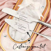 1 Set Customized Cake Knife And Fork Wedding Cake Cutting Sets, Creative Cake Knife And Fork